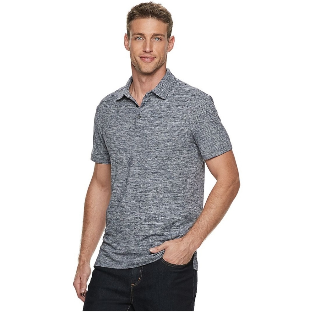Marc Anthony slim fit polo (gray)